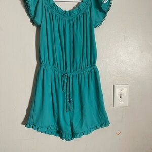 Elegant Teal Romper for Women